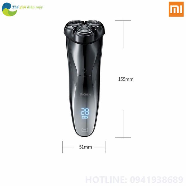 Máy Cạo Râu Xiaomi Enchen BlackStone 3 - Bảo Hành 6 Tháng - Shop Thế Giới Điện Máy