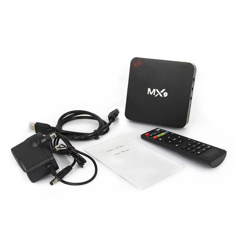 Bộ TV Box thông minh Android 11.0 WiFi HD MX9 TV Box 4K kết nối wifi 1GB 8GB 5G