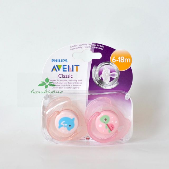 Ty ngậm Philips Avent cho bé từ 6 -18 tháng tuổi