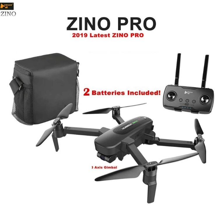 Hubsan ZINO PRO GPS 5G WiFi 4KM FPV với Camera 4K UHD toàn cảnh Gimbal 3 trục - RẺ NHẤT TOÀN CẦU