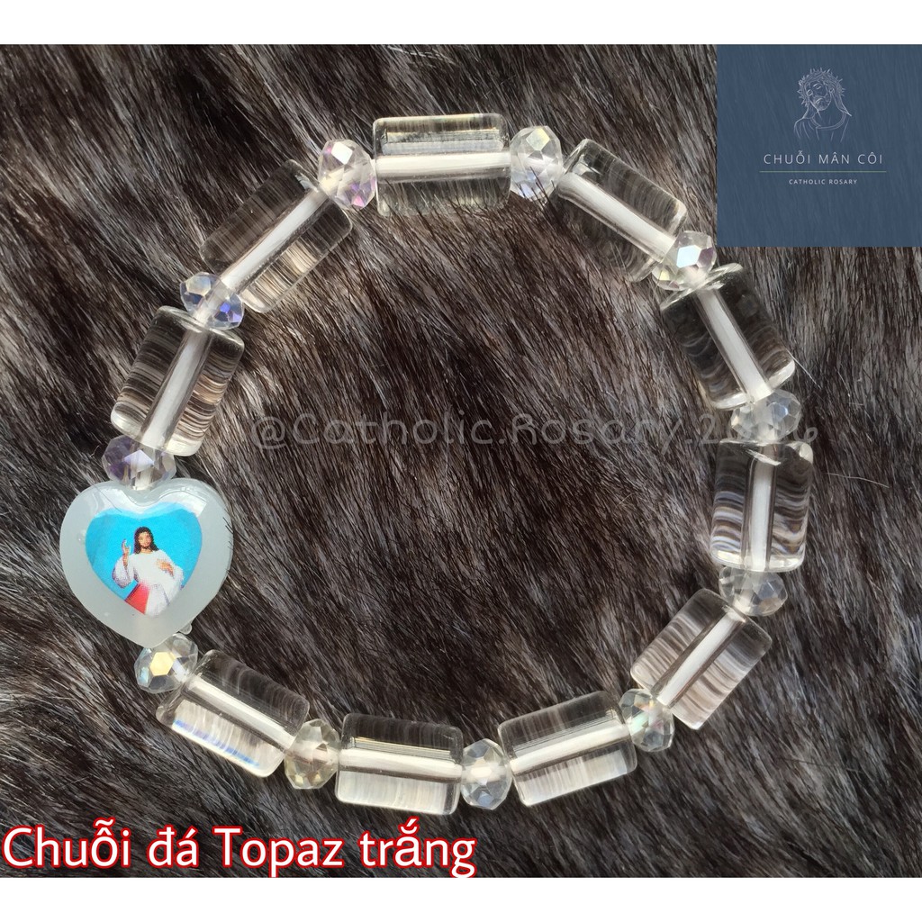 Tràng Hạt, chuỗi Mân Côi đá Topaz