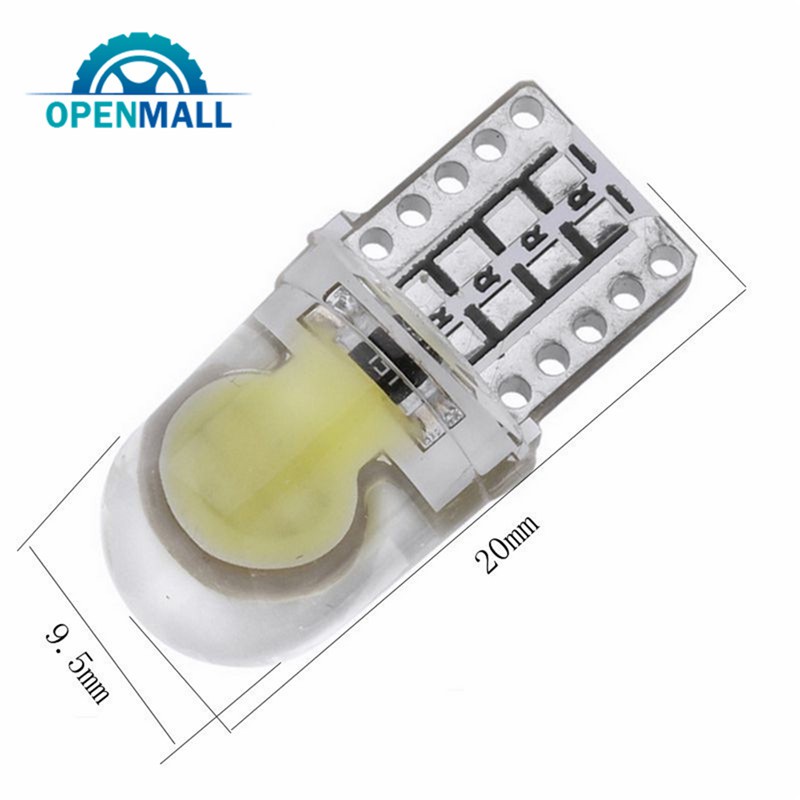 Đèn LED T10 DC12V ánh sáng trắng cao cấp cho xe ô tô chất lượng cao