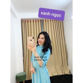[HÀNG SẴN CÓ] ❤️❤️ Áo Dài Lụa Trơn Ảnh thật 100%