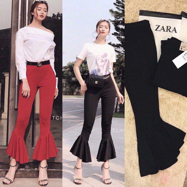Quần loe Zara