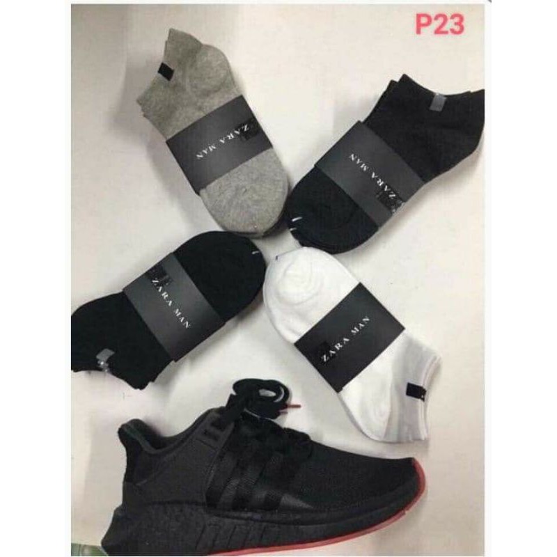 combo 10 đôi tất nam Zaraman cổ ngắn
