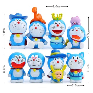 Doraemon Mô Hình Nhân Vật Doremon mini Trang Trí