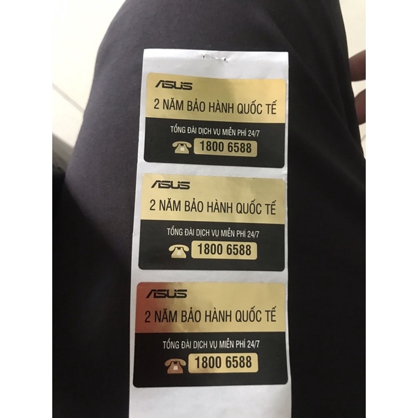 Tem trang trí laptop Asus đời mới