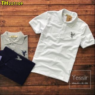 Áo thun nam cổ trụ