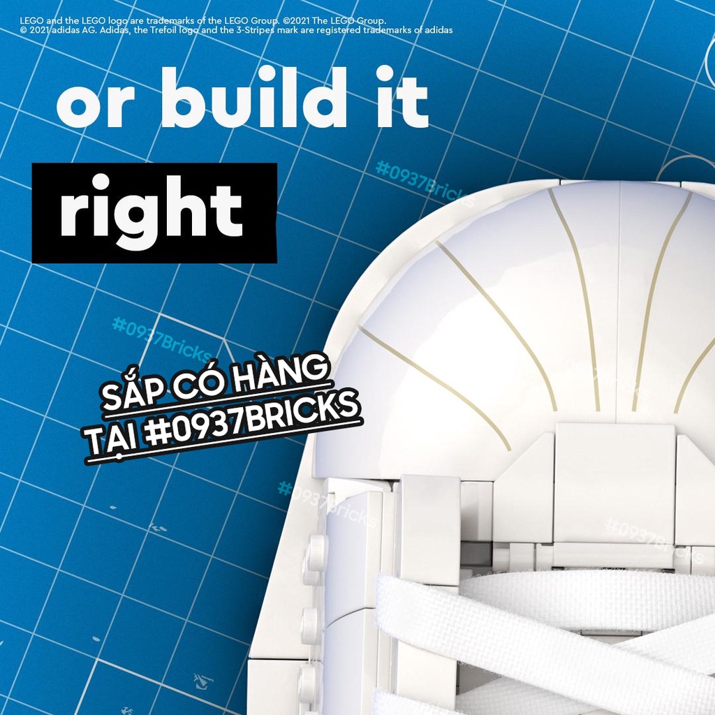 LEGO 10282 HUYỀN THOẠI GIÀY ADIDAS SUPERSTAR