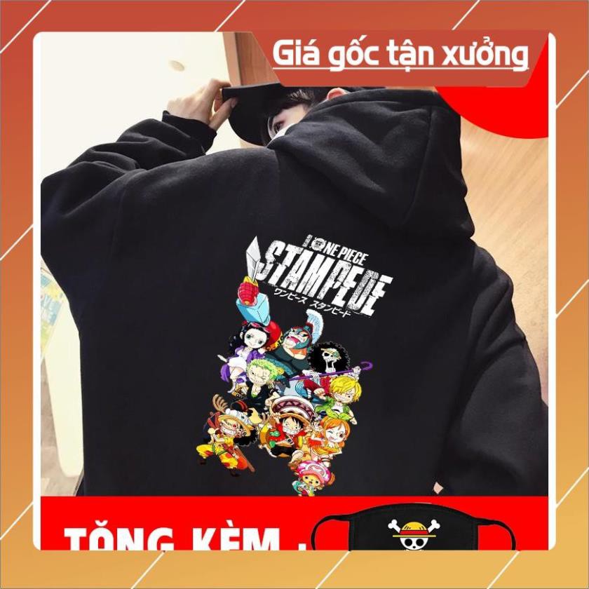[SALE GIÁ GỐC] [SIÊU PHẨM] Áo One Piece Stampede - áo hoodie in hình One Piece được yêu thích, giá rẻ nhất