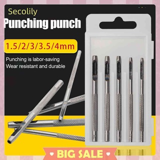Set 5 Dụng Cụ Đục Lỗ Dây Nịt Da