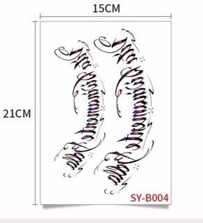 Hình xăm dán bắp tay, bắp đùi