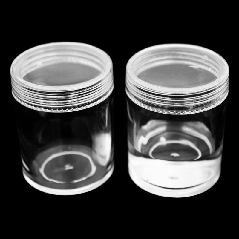 ✿ Chai Nhựa Trong Suốt 3.4oz Đựng Đồ Chơi Chất Nhờn Ma Quái Kèm Nắp Đậy Tiện Dụng