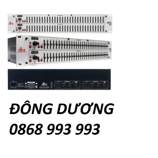 BỘ LỌC ÂM THANH DBX 231S - EQUALIZER