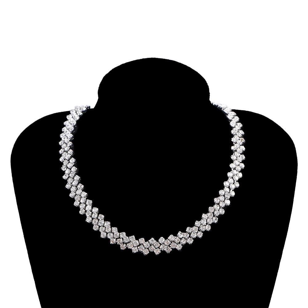 Bản Đồ Đại Dương Đầy Đủ|Vòng Cổ Choker Đính Đá Đơn Giản Cho Nữ