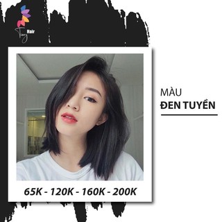 Thuốc nhuộm tóc màu ĐEN TUYỀN