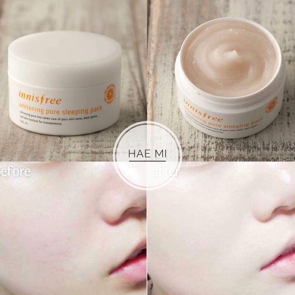 Mặt nạ ngủ INNISFREE WHITENING PORE SLEEPING PACK EX