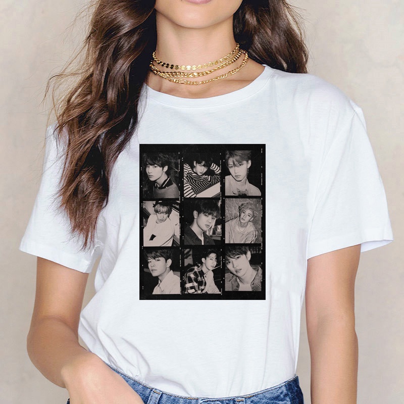 Ropa mujer Áo Thun ulzzang Hàn Quốc 2021 stray kids Cho Nữ