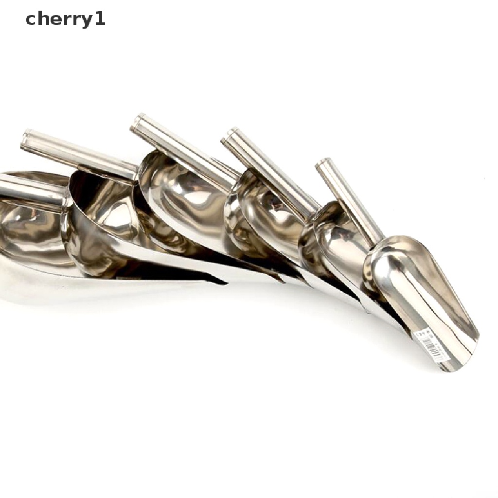 [cherry1] Muỗng Múc Đá / Kẹo / Thức Ăn Bằng Thép Không Gỉ