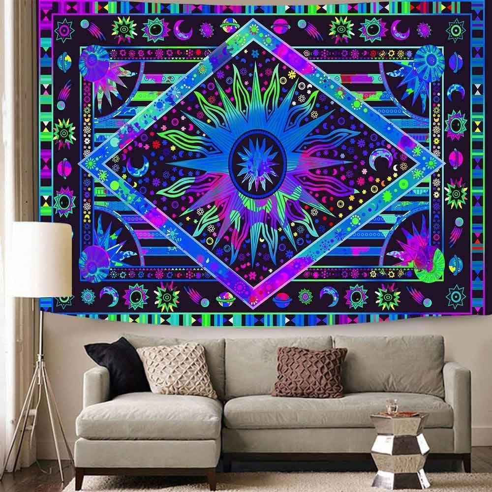 Thảm Treo Tường Họa Tiết Mandala
