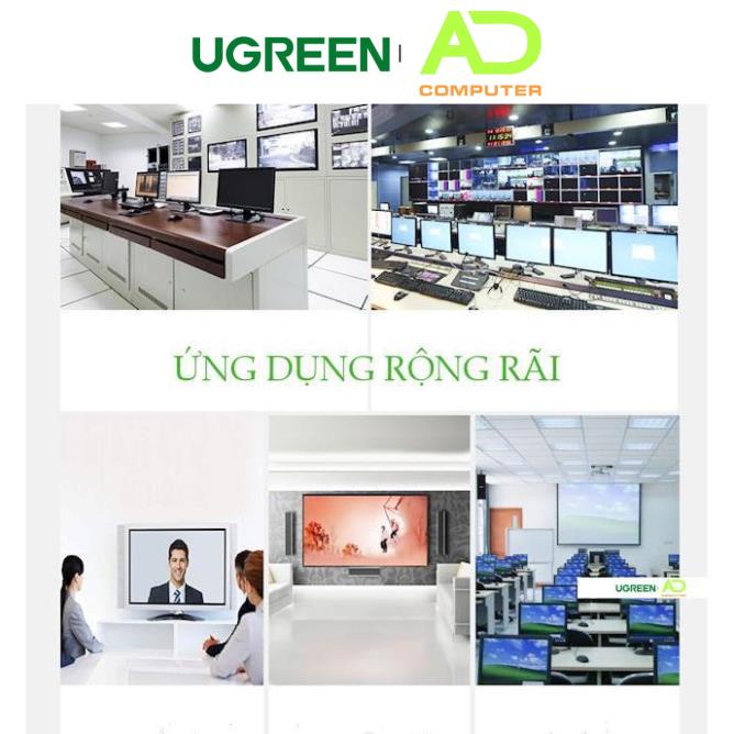 Bộ chuyển đổi HDMI sang SDI audio &amp; video UGREEN CM132 40966 - Hàng phân phối chính hãng - Bảo hành 18 tháng