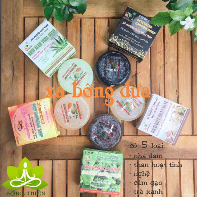 XÀ BÔNG DỪA 100 GRAM