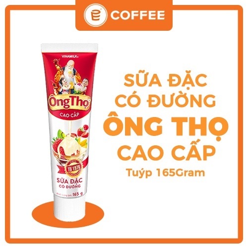 [ Date T11/23 ]Sữa đặc ông thọ đỏ dạng tuýp 165g
