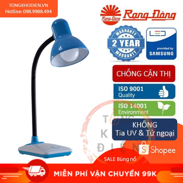 Đèn học chống cận LED Rạng Đông 5W. ChipLed Samsung (RL-26)