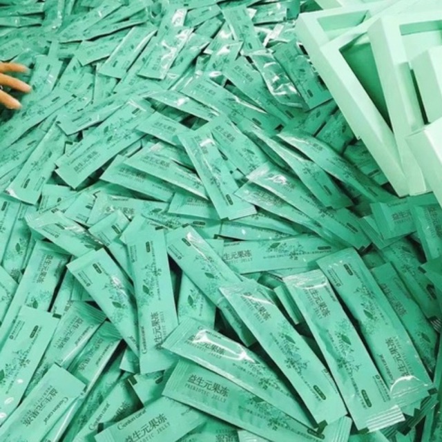 Combo Giá Sỉ 10 Hộp Thạch Giảm Cân, Thải Mỡ - PREBIOTIC JELLY - Thạch Xanh, Skin X9