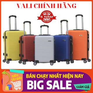 Vali Du Lịch - VALI GIÁ KHO Mã 823 Vali kéo nhựa bảo hành 5 năm chống va đập, chống trầy xước