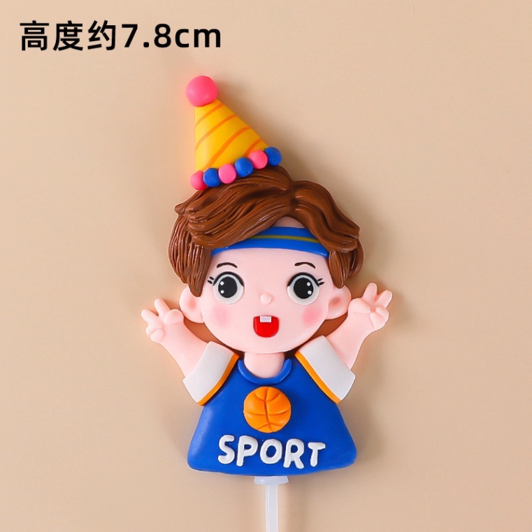 trang trí bánh [FREESHIP❤️] tượng silicon CHỦ ĐỀ THANH THIẾU NIÊN &amp; THIẾU NHI