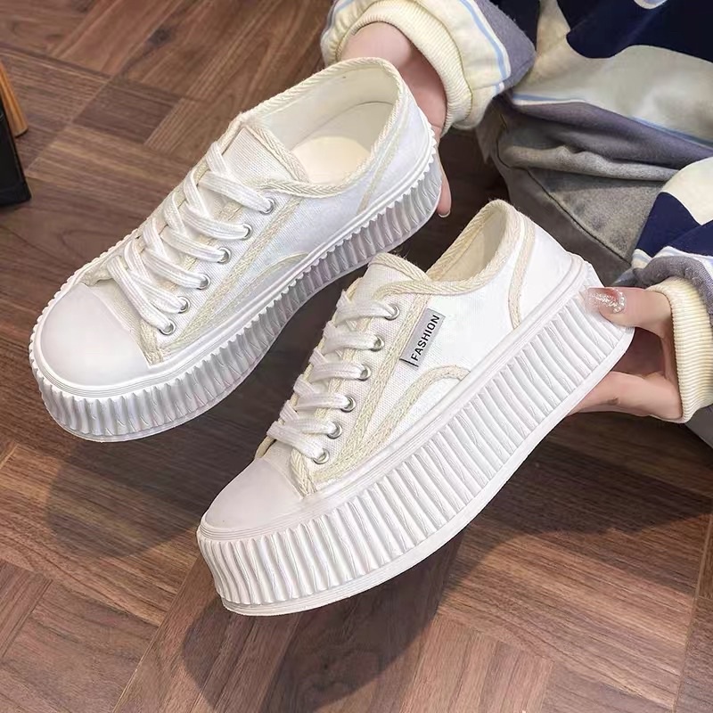 Giày thể thao đế bánh mì fashion cực êm, Giày thể thao nữ đẹp 2022 - PinkOri
