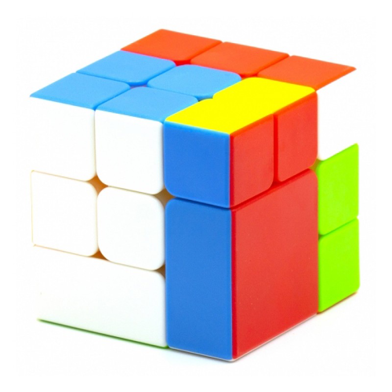 Đồ chơi Rubik Biến Thể Bandaged Z-cube Stickerless, Rubik Phát Triển Giáo Dục Trí Tuệ IQ