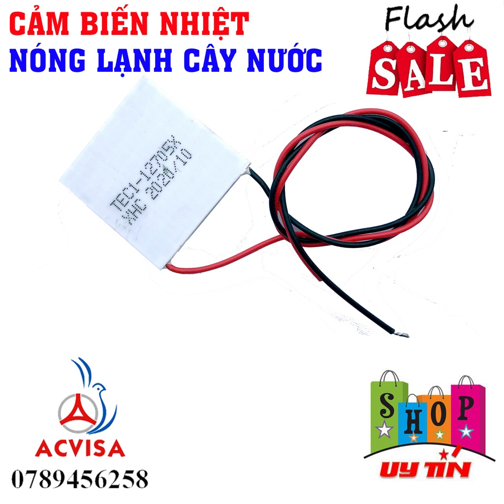 Sò nóng lạnh, cảm biến nhiệt cây nước nóng