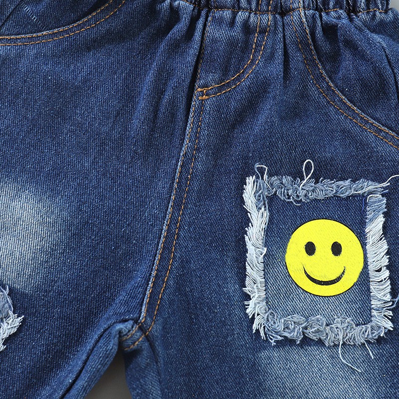 Quần denim mềm mại xinh xắn cho bé trai và bé gái