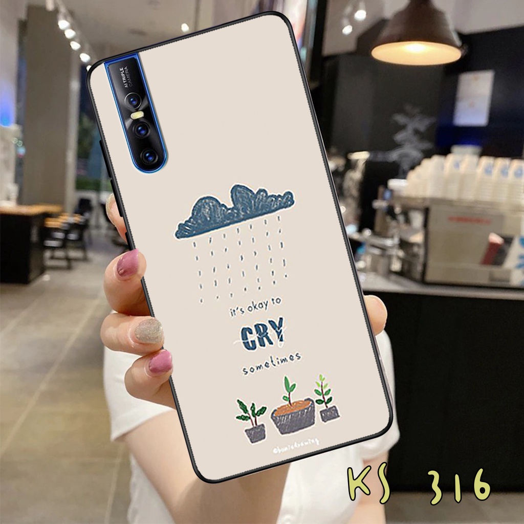 Ốp lưng Vivo V15 - Vivo V15 Pro - Vivo V17 - Vivo V17 Pro - Ốp in hình BlueSky - lưng nhám viền TPU cao cấp