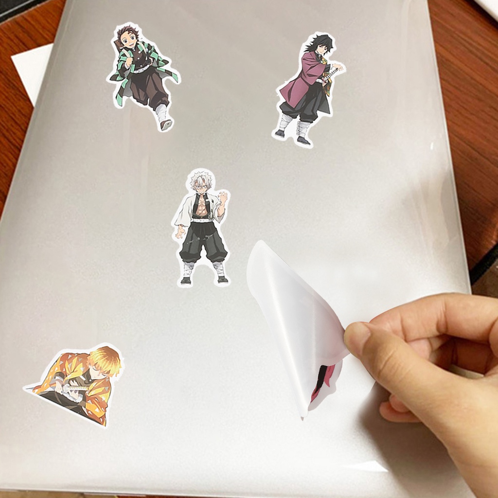 Set 50 Miếng Dán Trang Trí Hình Nhân Vật Hoạt Hình Dễ Thương