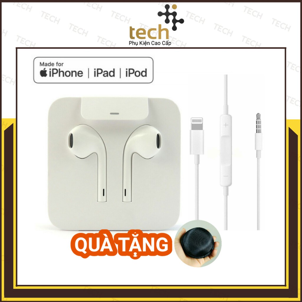 Tai Nghe Iphone 6/7/7plus/8/8plus/X /XSmax ✔KHÔNG CẦN KẾT NỐI BLUETOOTH - Bảo Hành 12 Tháng