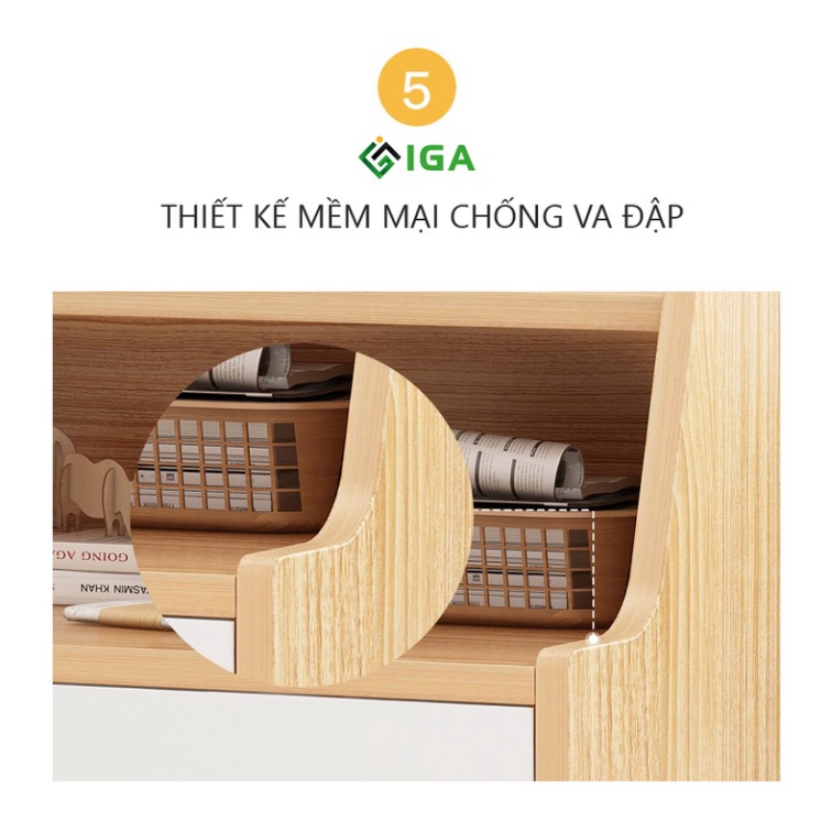 Tủ giày thông minh, tủ giày gỗ Mutil Functional phong cách Nordic - GP170