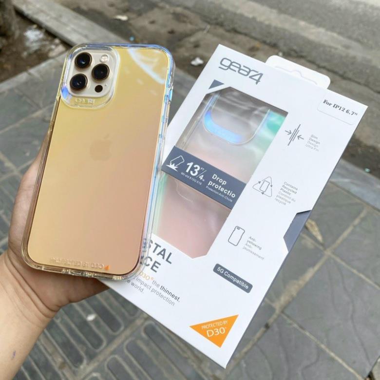 Ốp Gear 4 ánh cầu vồng ip 13/ 13pro/ 13promax/ 11pro max/ ip12/ ip12 pro max
