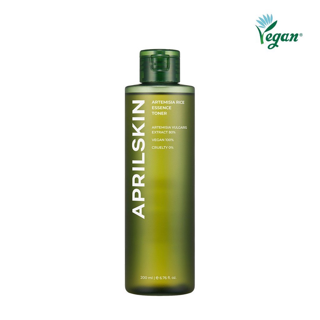 Toner gạo ngải cứu Aprilskin Artemisia Rice Essence Toner 200ml