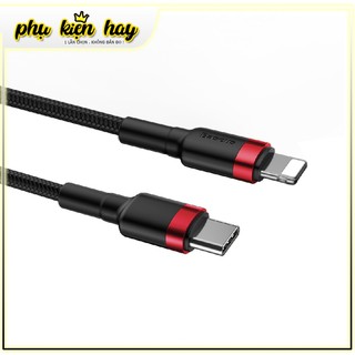 Cáp sạc nhanh iphone 18W Baseus