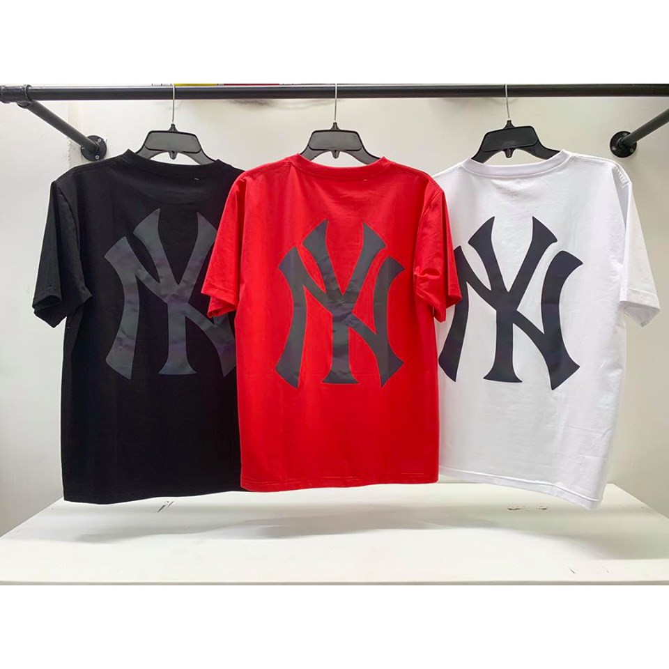 Áo Thun Cotton Nam Nữ Ny Phản Quang 7 Màu Unisex Tay Lỡ