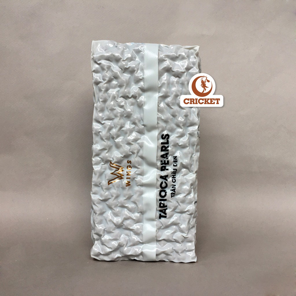 Trân Châu Đen Cotra (Wings) Túi 1kg- Vị caramel (Trắng, Hoàng Kim) làm trà sữa trân châu ngon như trân châu đài loan