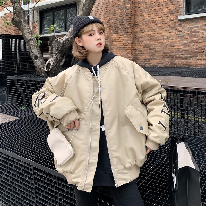 Áo khoác bomber lót nhung VERSI áo khoác Unisex hot trend_VIETSTAR