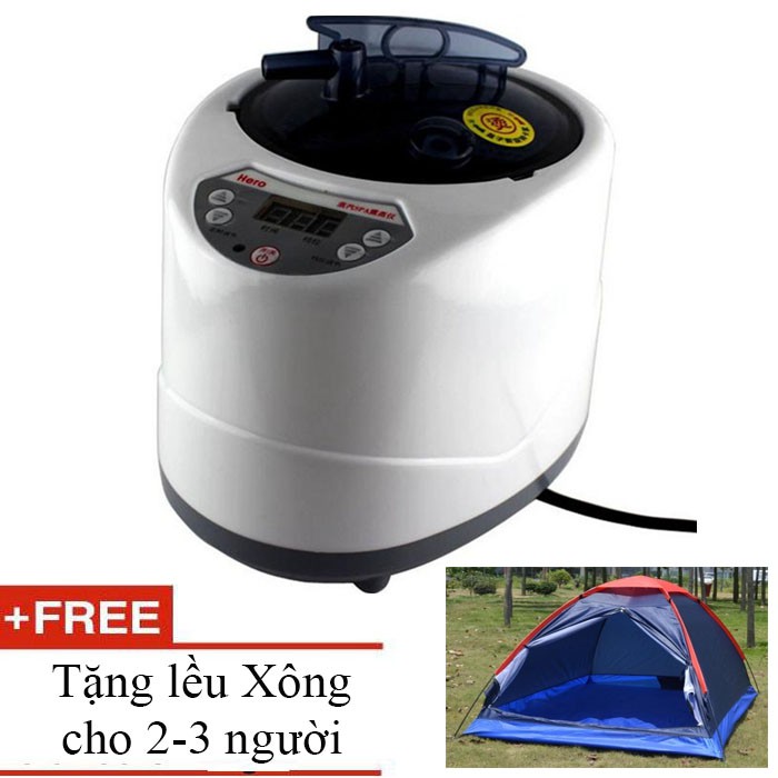 Máy xông hơi toàn thân Sauna Steamer 2 Lít 220v tặng lều xông cho 2 -3 người - King Of Prussia