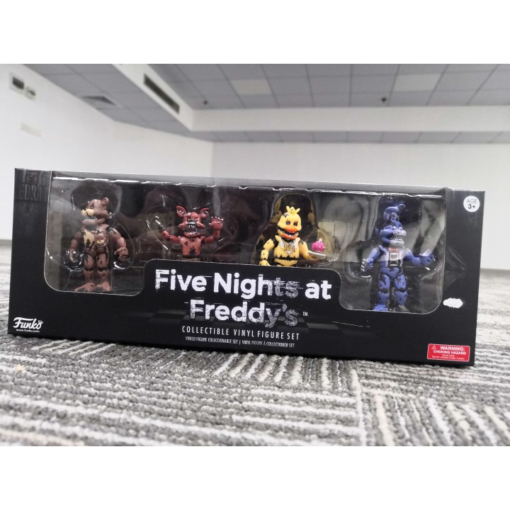 Set 4 mô hình đồ chơi nhân vật Funko Fnaf Five Nights At Freddy’s 4