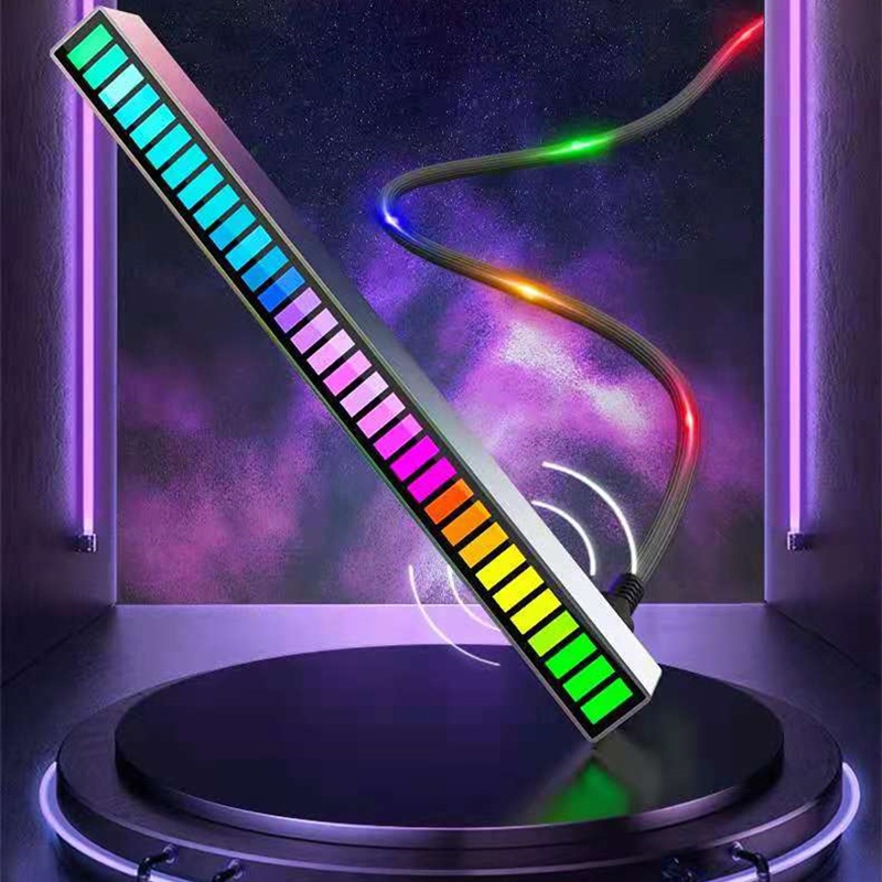 Thanh Đèn Led RGB Tạo Hiệu Ứng Âm Thanh Thân Thiện Với Môi Trường