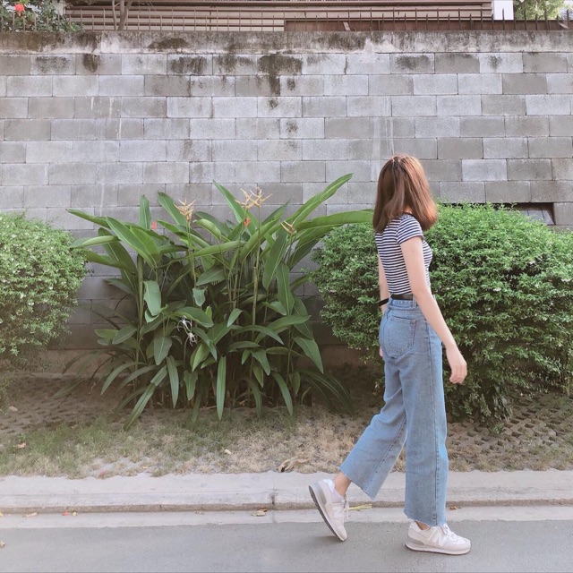 Áo Croptop thun cotton RUCHAN