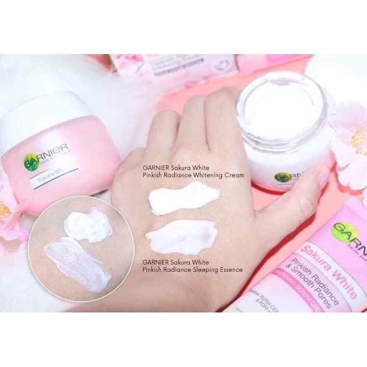 [SIÊU HOT] Kem Ngày hoặc Đêm dưỡng trắng da Garnier Sakura White Thái Lan | BigBuy360 - bigbuy360.vn